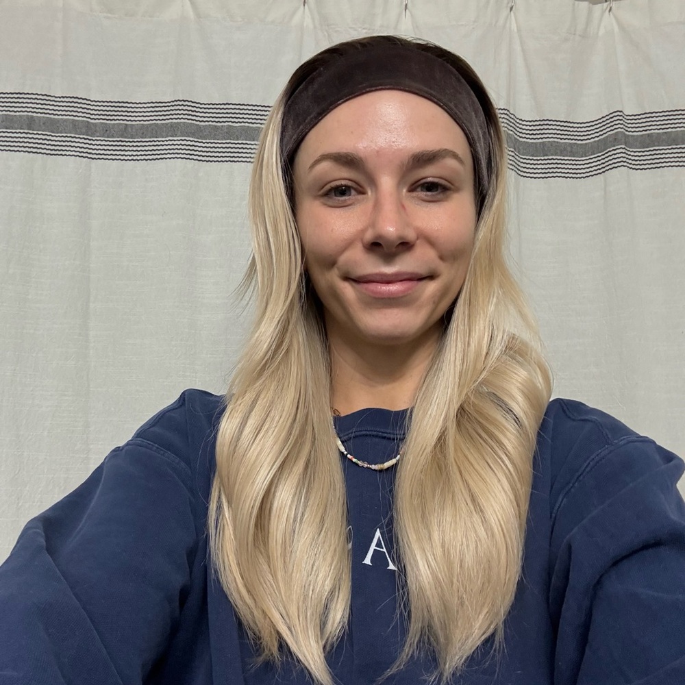 CSC Blonde Headband Wig